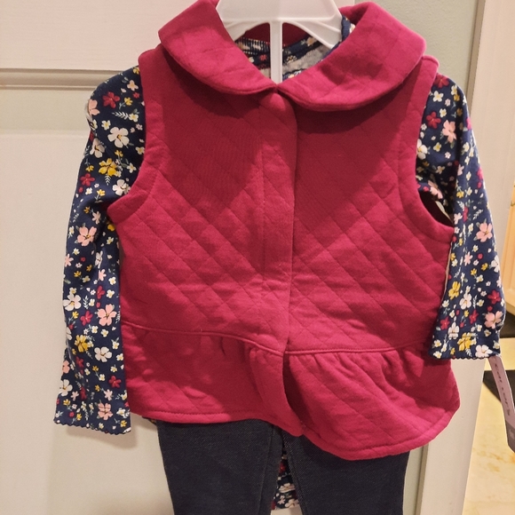 Carter's Other - NWT 3 Piece Carters Baby Girls Set